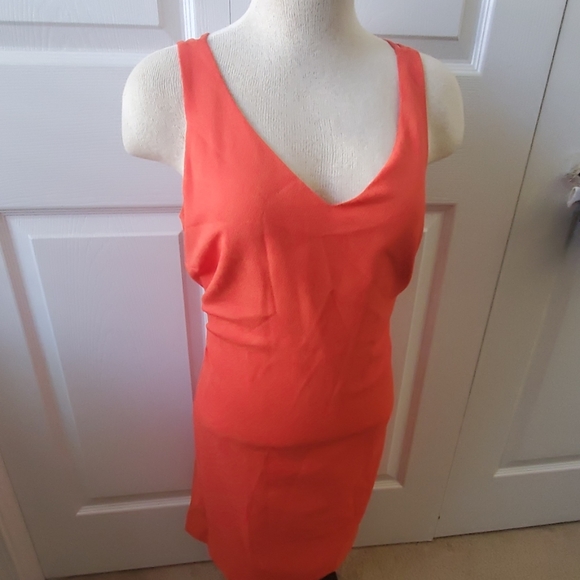 ORANGE DRESS - Picture 1 of 5